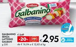 Bennet Galbanino senza lattosio GALBANI offerta