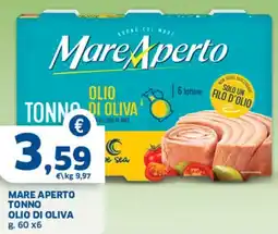 Sigma Mare aperto tonno olio di oliva offerta