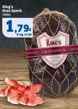 Sigma King's Gran Speck l'etto offerta