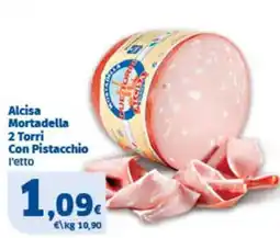 Sigma Alcisa Mortadella 2 Torri Con Pistacchio l'etto offerta