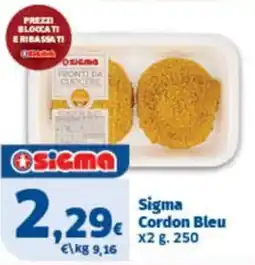 Sigma Sigma Cordon Bleu x2 offerta