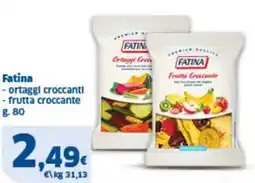 Sigma Fatina ortaggi croccanti -frutta croccante Frutia Croccante offerta