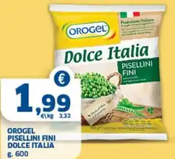 Sigma Orogel pisellini fini dolce italia offerta