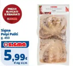 Sigma Sigma Polpi Puliti offerta