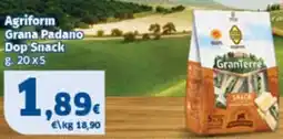 Sigma Agriform Grana Padano Dop Snack offerta