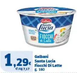 Sigma Galbani Santa Lucia Fiocchi Di Latte offerta