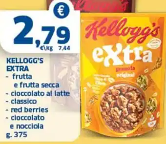 Sigma Kellogg's extra offerta