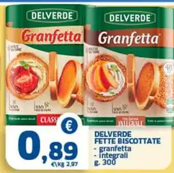 Sigma Delverde fette biscottate offerta
