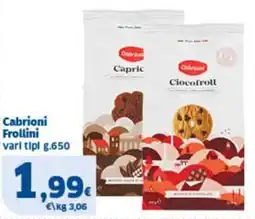 Sigma Cabrioni Cabrioni Frollini vari tipi g.650 offerta