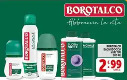 Deco Supermercati Borotalco bagnodoccia offerta