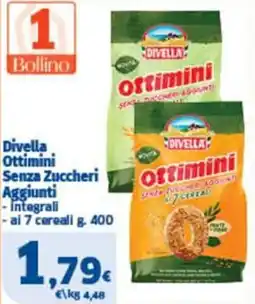 Sigma Divella Ottimini Senza Zuccheri Aggiunti offerta