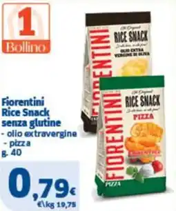 Sigma Fiorentini Rice Snack senza glutine offerta