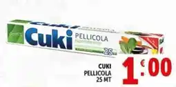 Deco Supermercati Cuki pellicola 25 mt offerta