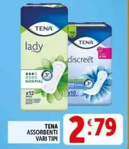 Deco Supermercati Tena assorbenti offerta