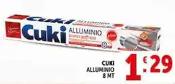 Deco Supermercati Cuki alluminio 8 mt offerta