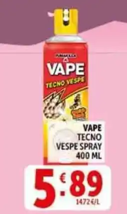 Deco Supermercati Vape tecno vespe spray offerta