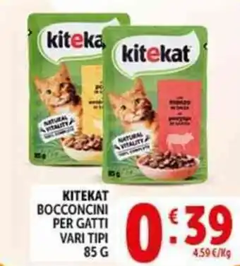 Deco Supermercati Kitekat bocconcini per gatti offerta