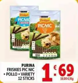 Deco Supermercati Purina friskies pic nic offerta