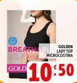 Deco Supermercati Golden lady top microcostina offerta