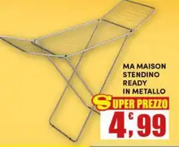 Maury's Ma maison stendino ready in metallo offerta