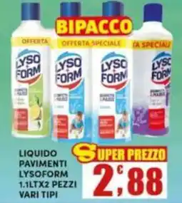 Maury's Liquido pavimenti LYSOFORM offerta