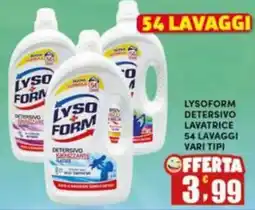 Maury's Lysoform detersivo lavatrice offerta