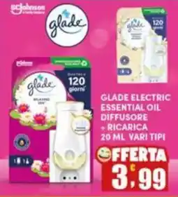 Maury's Glade electric essential oil diffusore + ricarica offerta
