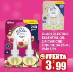 Maury's Glade electric essential oil 2 ricariche liquide offerta