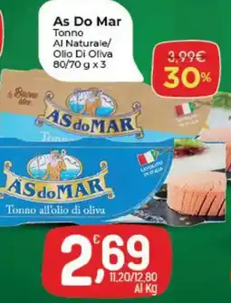 Crai As Do Mar Tonno Al Naturale/ Olio Di Oliva offerta