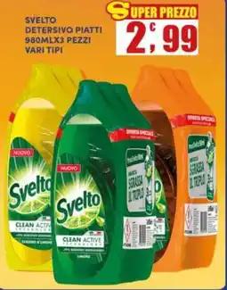 Maury's Svelto detersivo piatti offerta