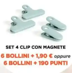 Sigma Set 4 clip con magnete offerta