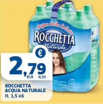 Sigma Rocchetta acqua naturale offerta