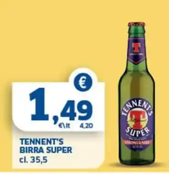 Sigma Tennent's birra super offerta