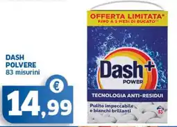 Sigma Dash polvere 83 misurini offerta