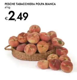 Bennet Pesche tabacchiera polpa bianca offerta