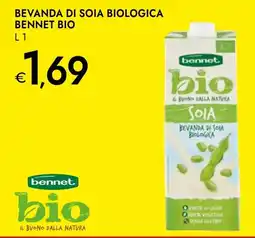 Bennet Bevanda di soia biologica BENNET BIO offerta