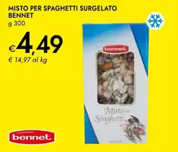 Bennet Misto per spaghetti surgelato BENNET offerta