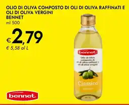 Bennet Olio di oliva composto di oli di oliva raffinati e oli di oliva vergini BENNET offerta