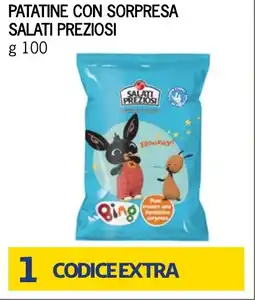 Bennet Patatine con sorpresa SALATI PREZIOSI offerta