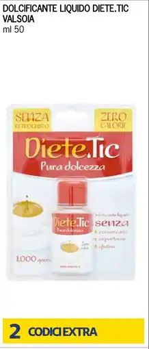Bennet Dolcificante liquido DIETE.TIC VALSOIA offerta