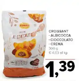 Todis Croissant - albicocca - cioccolato - crema offerta