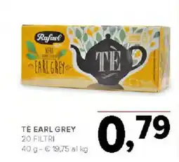 Todis Tè earl grey 20 filtri offerta
