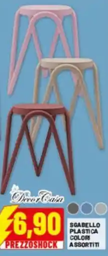 Risparmio Casa Sgabello plastica offerta