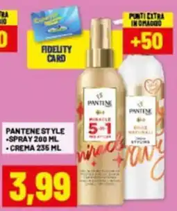 Risparmio Casa Pantene style spray, crema offerta