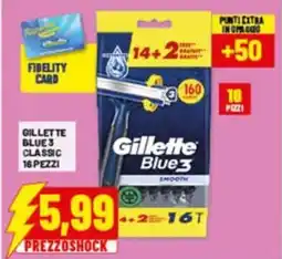 Risparmio Casa Gillette blue3 classic offerta