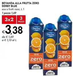 Bennet Bevanda alla frutta zero DERBY BLUE offerta