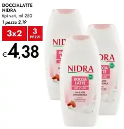 Bennet Doccialatte NIDRA offerta