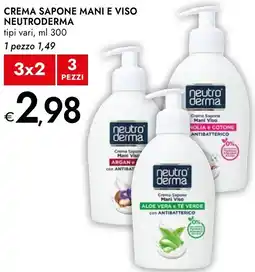 Bennet Crema sapone mani e viso NEUTRODERMA offerta
