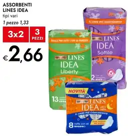 Bennet Assorbenti LINES IDEA offerta