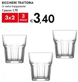 Bennet Bicchiere trattoria offerta